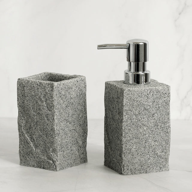 Imitati Granite Resin Bathroom Set