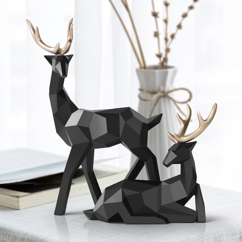 Deers Sculpture Statue