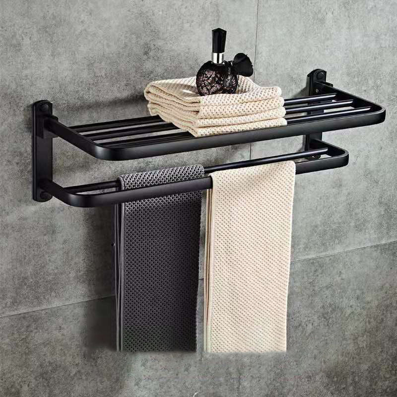 Aluminum Bathroom Folding Shelf