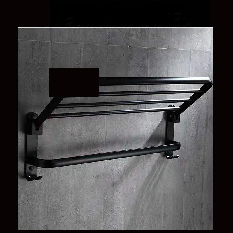 Aluminum Bathroom Folding Shelf