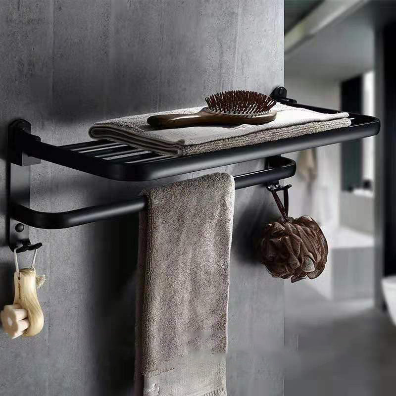 Aluminum Bathroom Folding Shelf