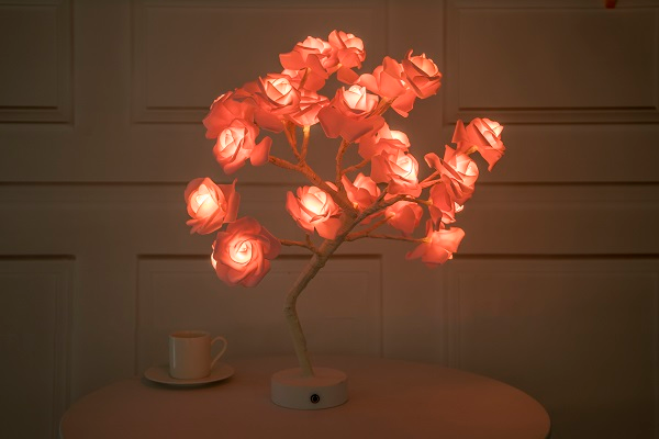 Rose Flower Lamp USB