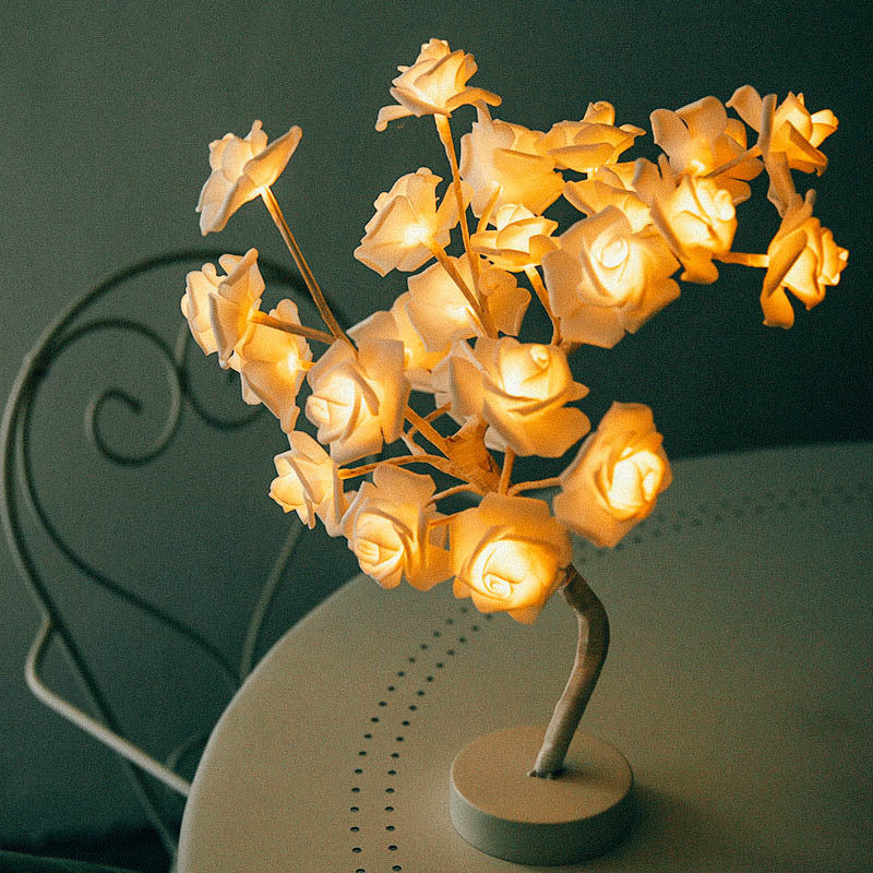 Rose Flower Lamp USB