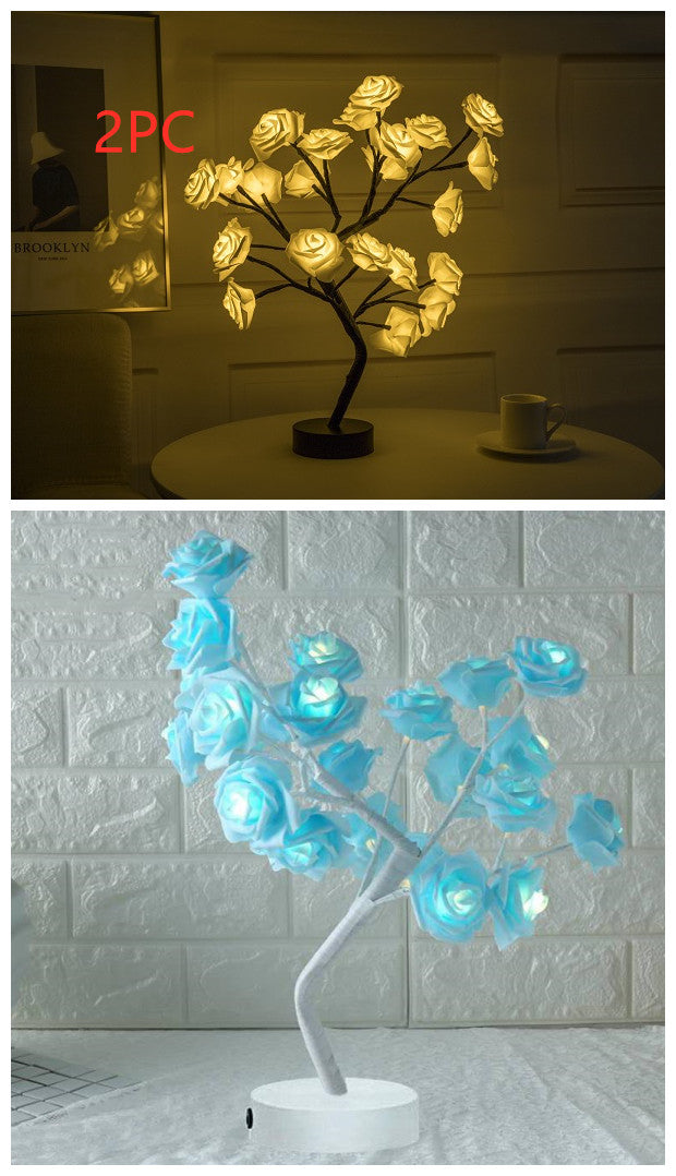 Rose Flower Lamp USB