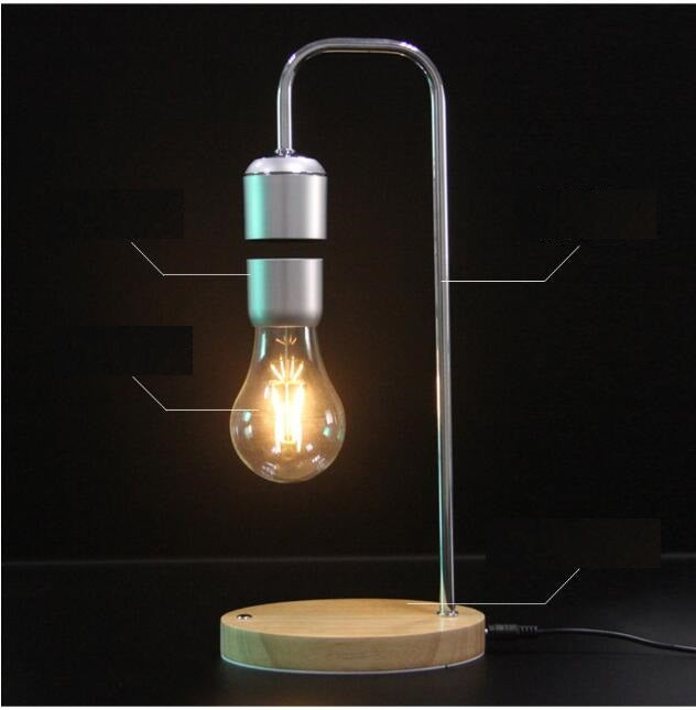 Magnetic suspension bulb