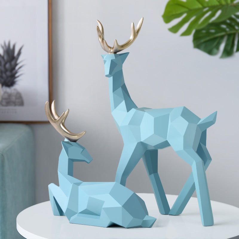 Deers Sculpture Statue