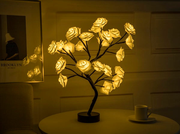 Rose Flower Lamp USB