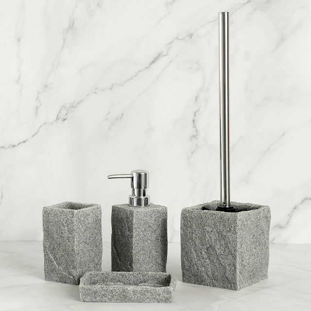 Imitati Granite Resin Bathroom Set