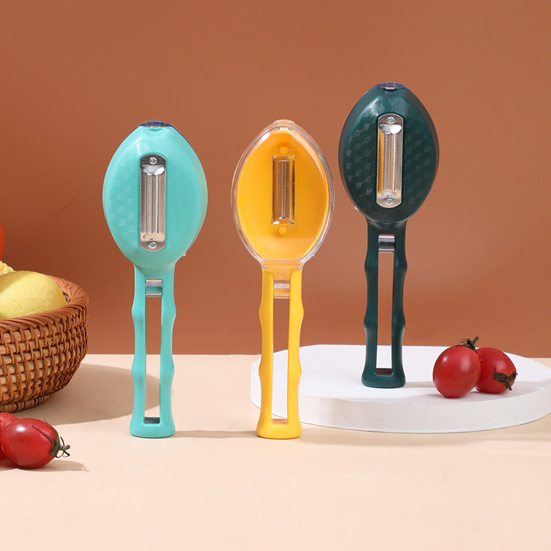 Kitchen Household Covered Storage Type Peeler