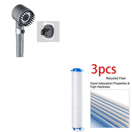 3 Modes High Pressure Shower Head