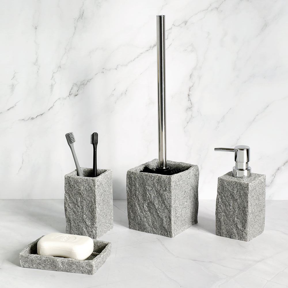 Imitati Granite Resin Bathroom Set