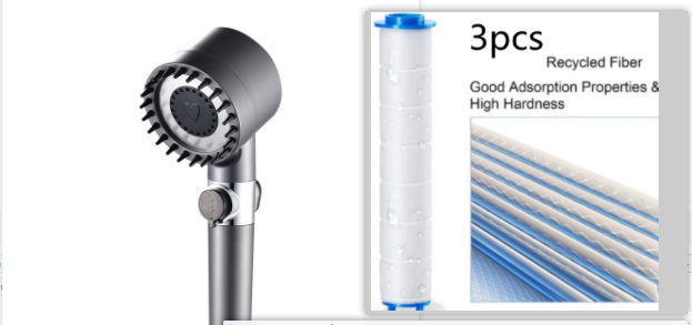 3 Modes High Pressure Shower Head